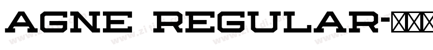Agne Regular字体转换 Agne Regular字体转换